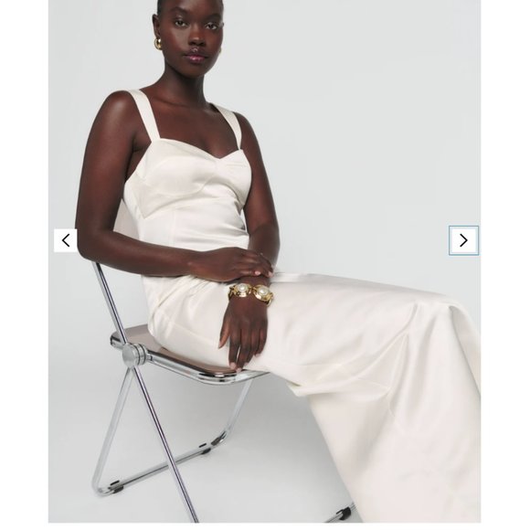 Reformation Willy Wedding Dress - Sz 12 - Picture 4 of 9